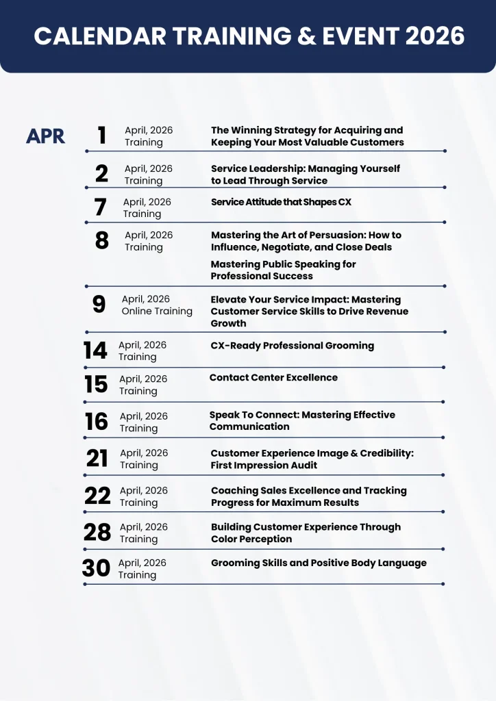 Kalender Training 2026 Hal 2